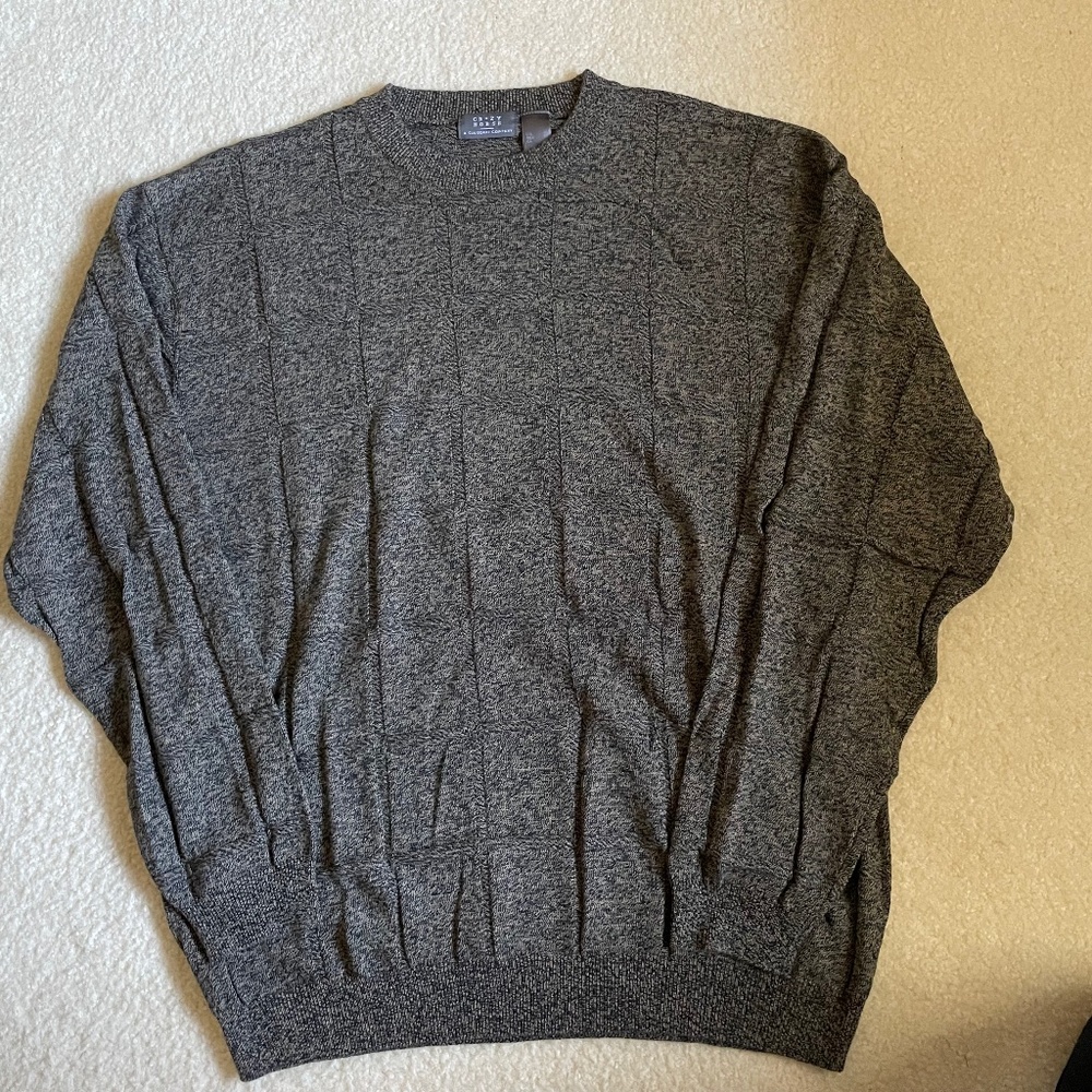 Crazy Horse size XL Brown/Black Sweater